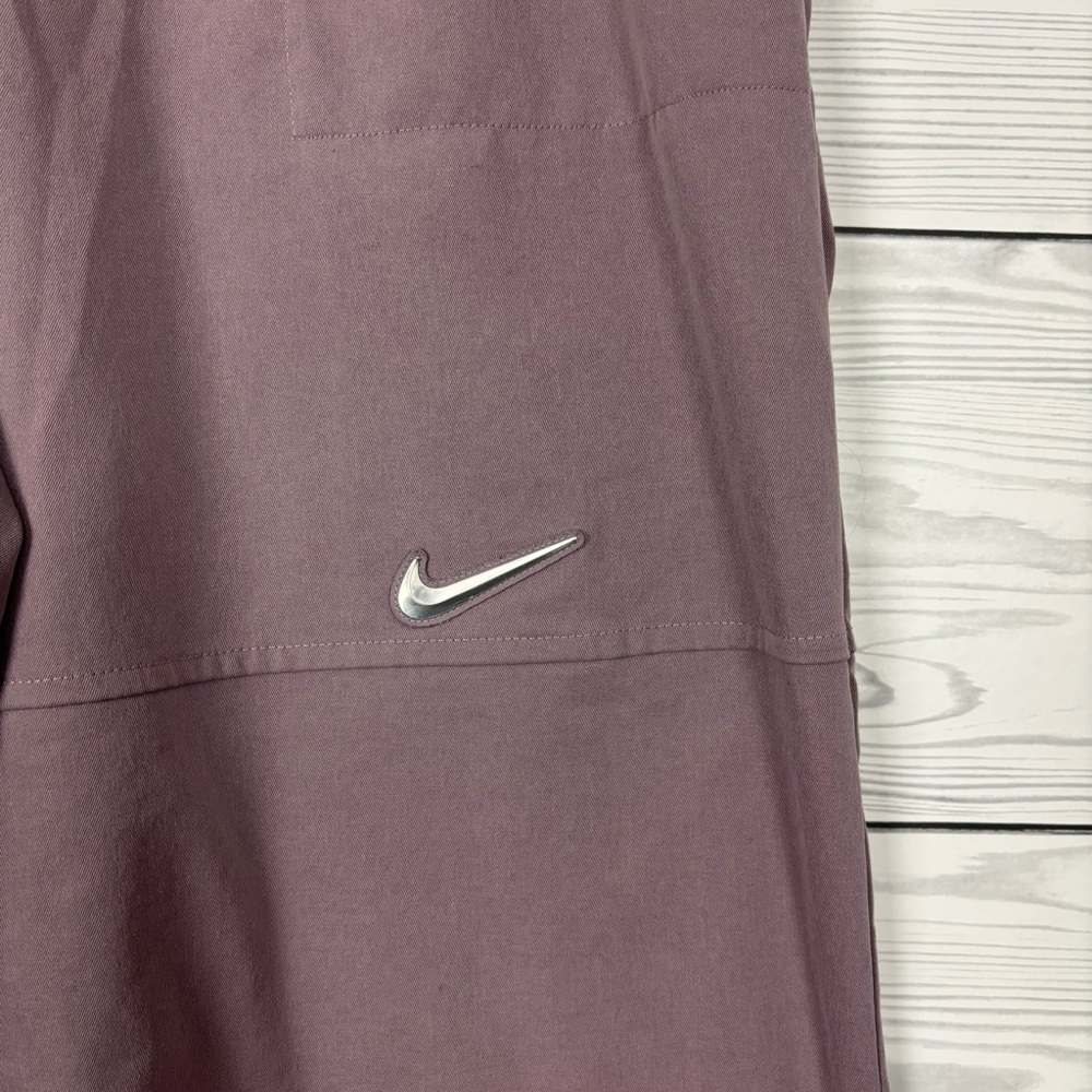 Nike Sportswear Swoosh Snug Comfort Woven Joggers Size Large Lilac Purple - Picture 4 of 10